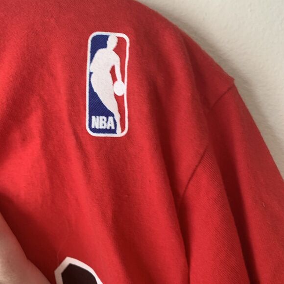 Authentic Carlos Boozer Chicago Bulls Adidas NBA Shirt Mens MEDIUM - Picture 3 of 6